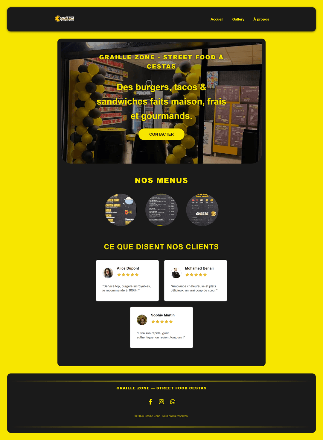 Projet Graille Zone
